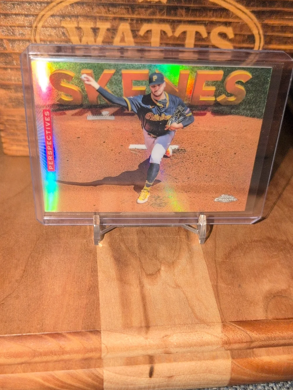 2026 Topps Chrome Paul Skenes Perspectives Pirates